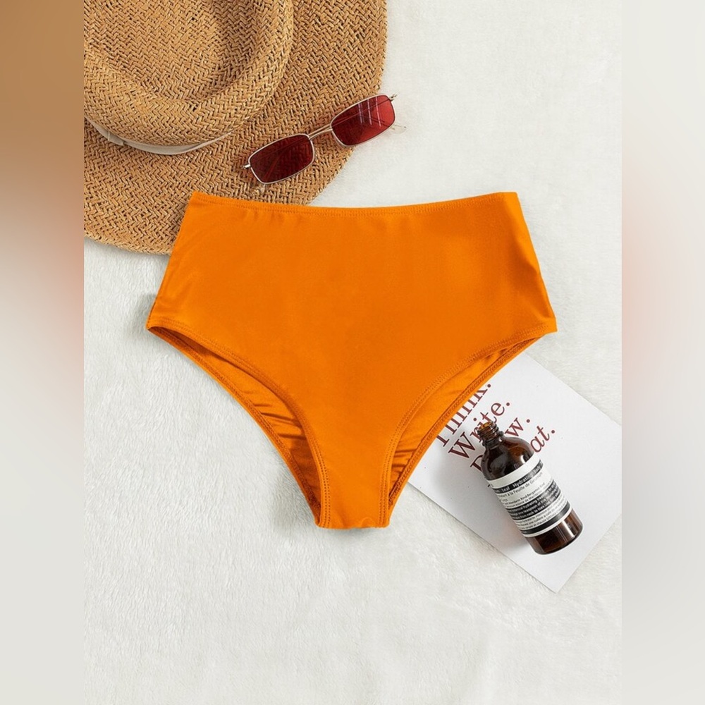high waist bikini bottoms